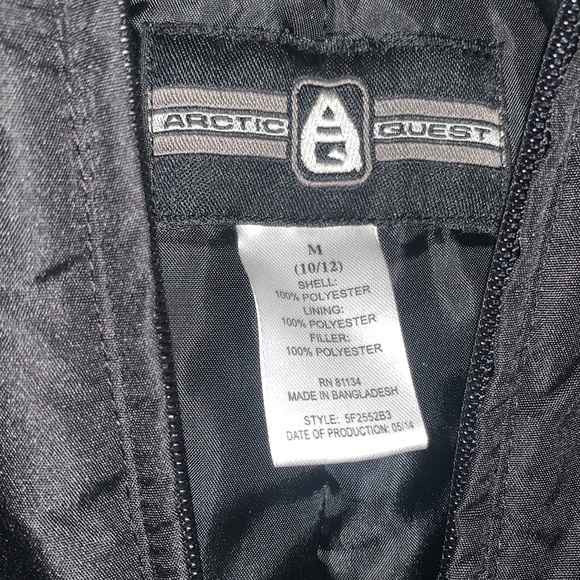 Arctic Quest Ski Pants/Overalls WinterSnowsuit Water-Resistant Windproof Outdoor - Picture 2 of 3